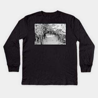 The Winter Gate. Kids Long Sleeve T-Shirt